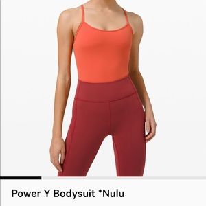 Lululemon power y bodysuit nulu